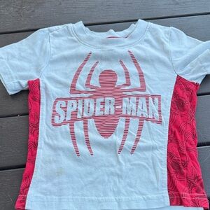 Spider-Man Kids T-Shirt - Red and White